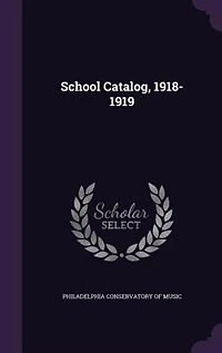 School Catalog, 1918-1919