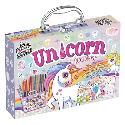 COLOUR & CARRY ACTIVITY KIT 7 UNICORN FU