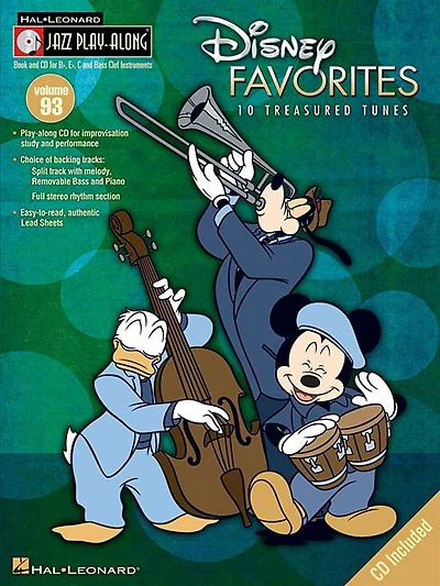 Disney Favorites: Jazz Play-Along Volume 93