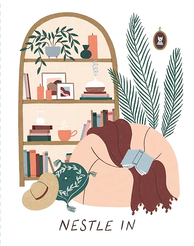 Love Muchly Greeting Cards: New Home - Nestle in (Pack of 6)