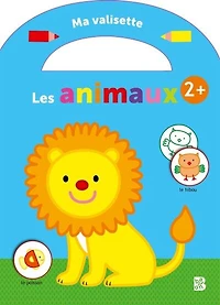 Les animaux: je colle et je colorie