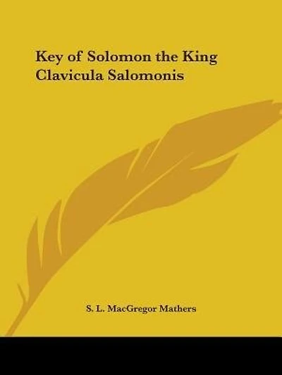 Key of Solomon the King Clavicula Salomonis
