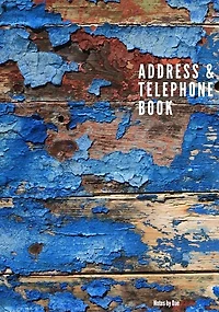 Address and Telephone Book: Address and Telephone Book 7" x 10" 187 pages
