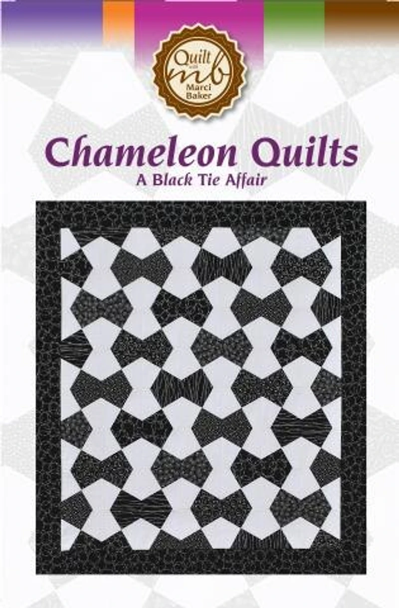 Chameleon Quilts A Black Tie Affair Quilt Pattern