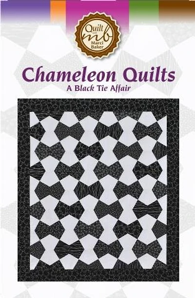 Chameleon Quilts A Black Tie Affair Quilt Pattern