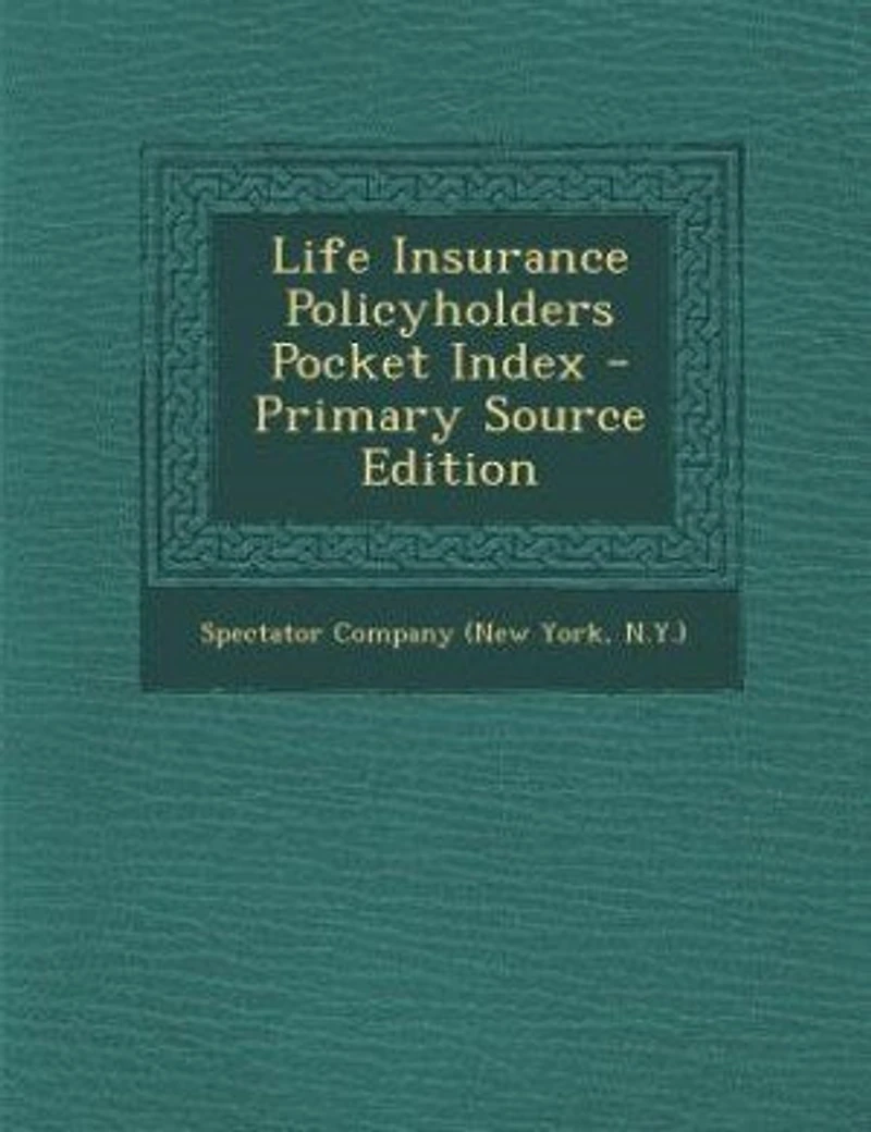 Life Insurance Policyholders Pocket Index