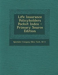 Life Insurance Policyholders Pocket Index