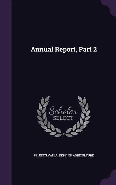 Annual Report, Part 2