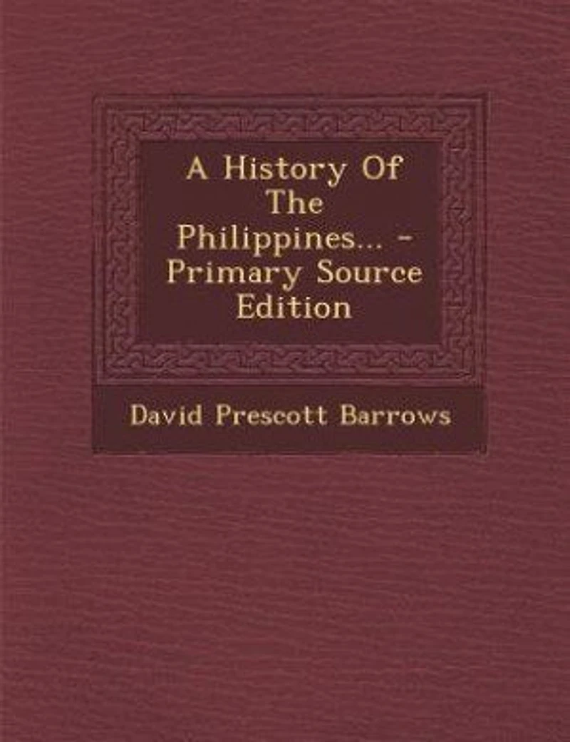 A History Of The Philippines...