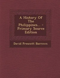 A History Of The Philippines...