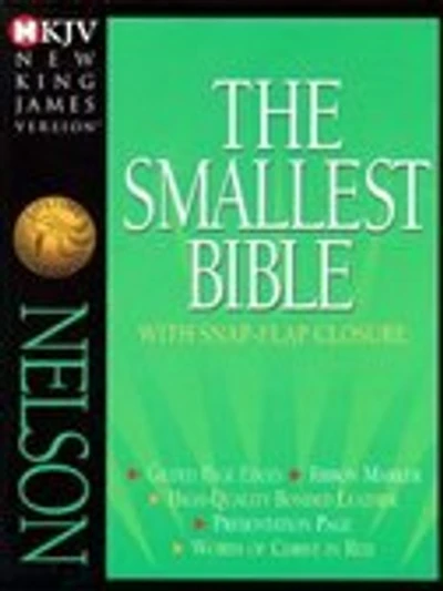 The Smallest Bible: with Snap-Flap Closure