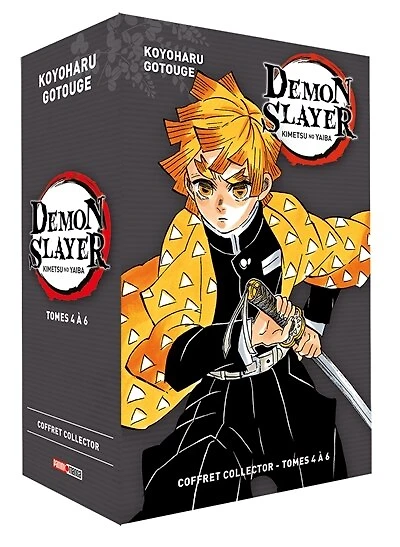 Coffret demon slayer t04 a t06