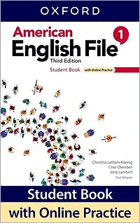 American English File: Level 1 Student Book With Online Practice