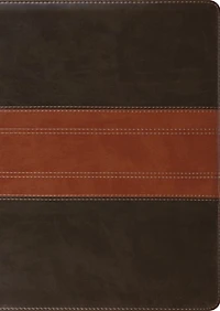 Esv Study Bible, Large Print (trutone, Forest/tan, Trail Design)