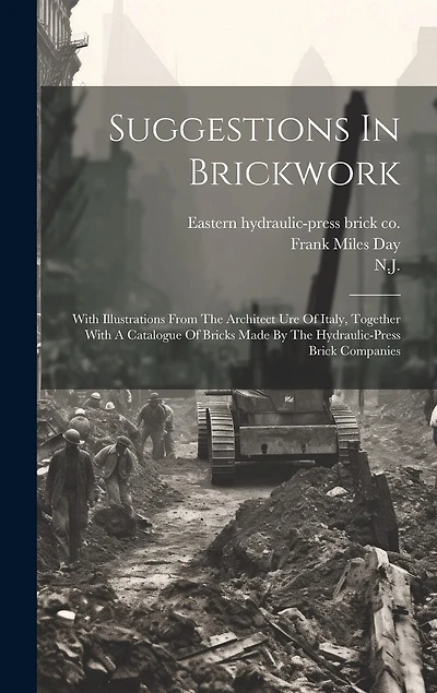 Suggestions In Brickwork: With Illustrations From The Architect Ure Of Italy, Together With A Catalogue Of Bricks Made By The Hydraulic-press Brick Companies