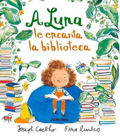 A Luna le encanta la biblioteca