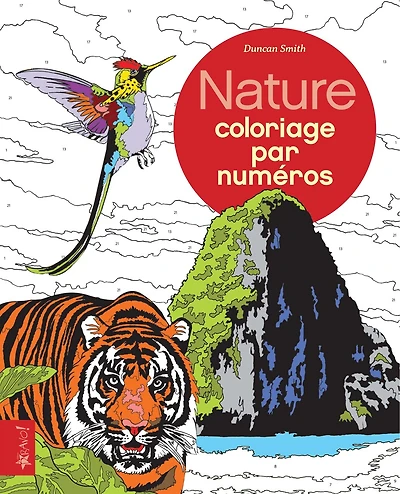 Nature: coloriage par numéros