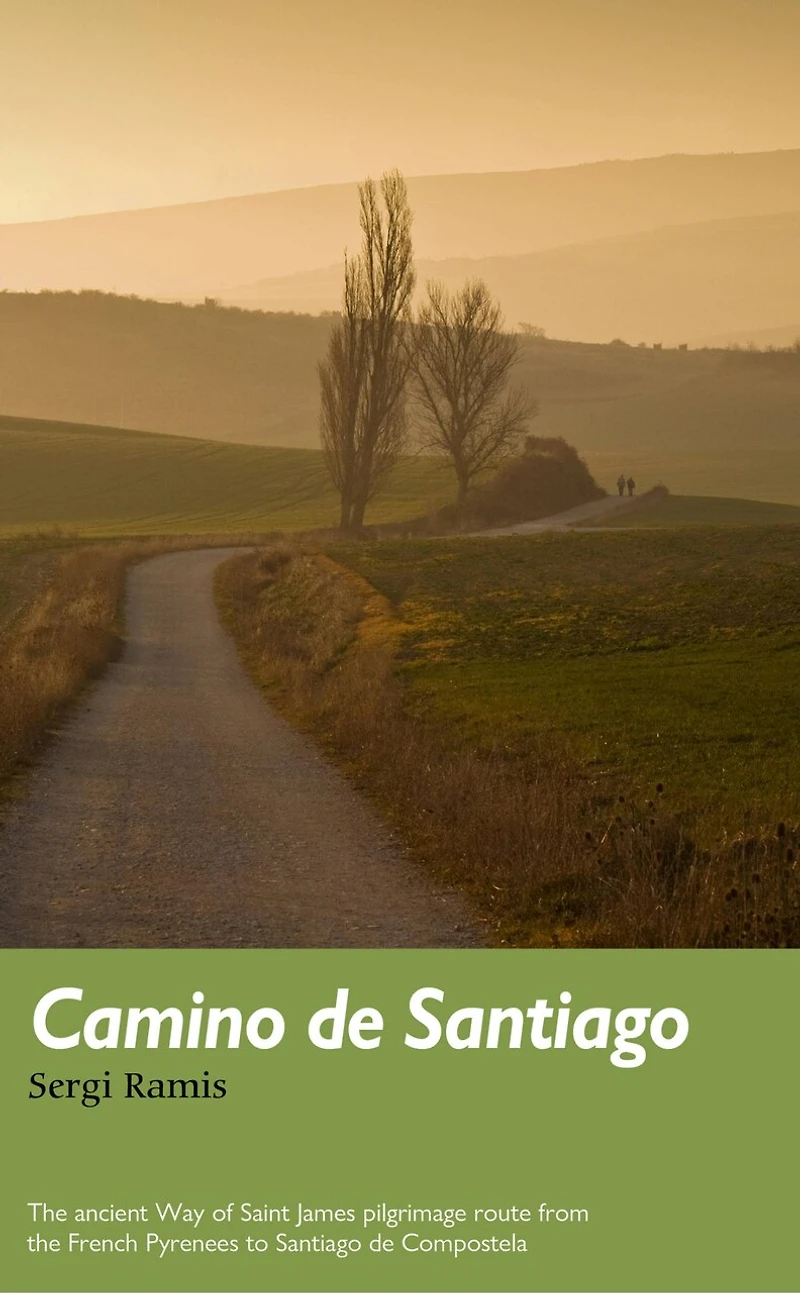 Camino de Santiago: the ancient Way of Saint James pilgrimage route from French Pyrenees to Santiago Compostela