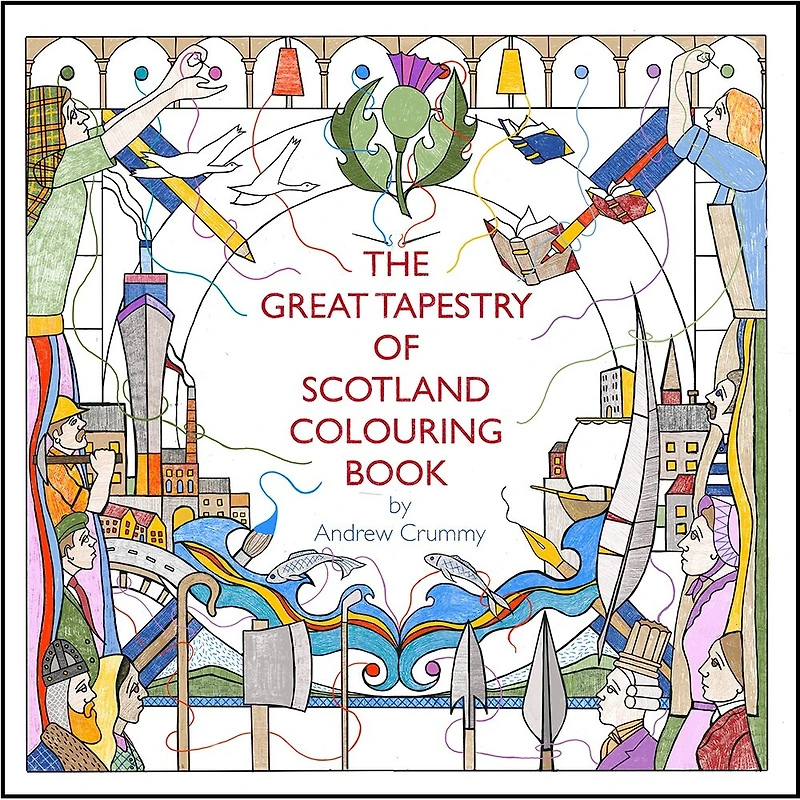 The Great Tapestry of Scotland Colouring Book