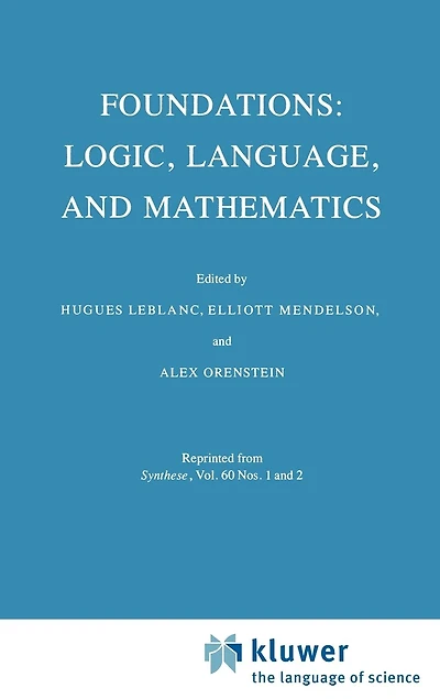 Foundations: Logic, Language, And Mathematics