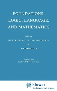 Foundations: Logic, Language, And Mathematics