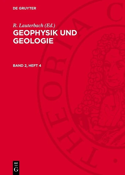 Geophysik und Geologie. Band 2, Heft 4