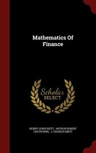 Mathematics Of Finance