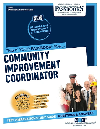 Community Improvement Coordinator (C-906): Passbooks Study Guide