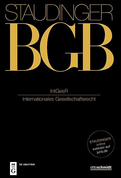 IntGesR: (Internationales Gesellschaftsrecht)