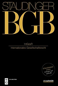 IntGesR: (Internationales Gesellschaftsrecht)