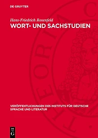Wort- und Sachstudien: Untersuchungen zur Terminologie des Aufzugs, zu Webstuhl und Schermethode der germanischen Bronze- und Eisenzeit und zur Frauentracht der Bronzezeit sowie der Frage ihres Fortlebens in der Volkstracht