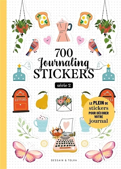 700 journaling stickers : série 2: série 2