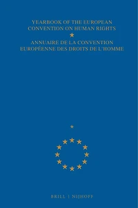 Yearbook of the European Convention on Human Rights/Annuaire de la convention europeenne des droits de l'homme, Volume 36 (1993)