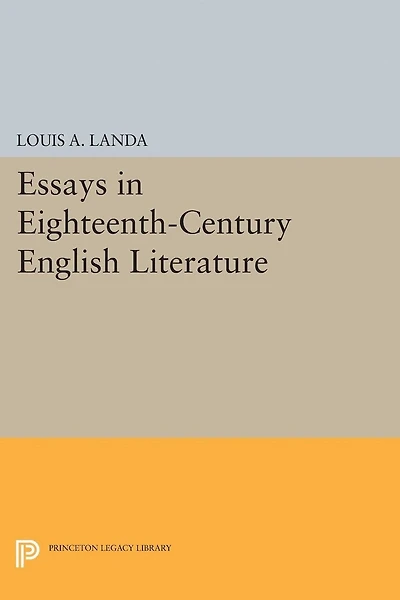 Essays Eighteenth-Century English Literature