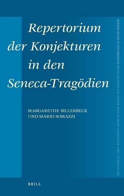 Repertorium der Konjekturen den Seneca-Tragödien