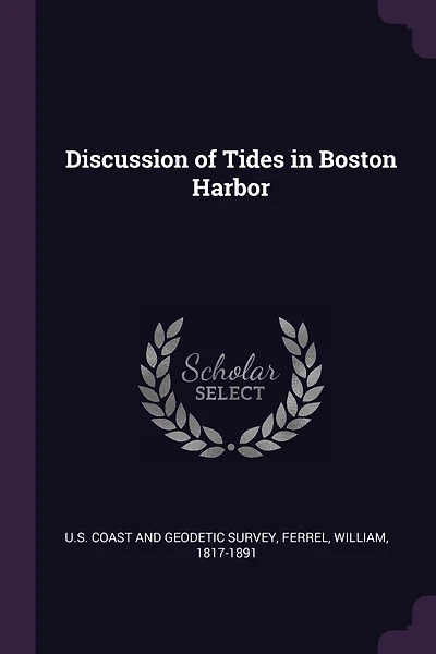 Discussion of Tides in Boston Harbor