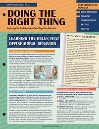 Doing the Right Thing: Exploring the Socio-Emotional and Cognitive Domains