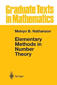 Elementary Methods Number Theory