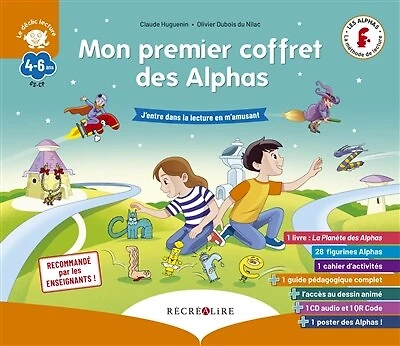 Mon premier coffret des Alphas: j'entre dans la lecture en m'amusant