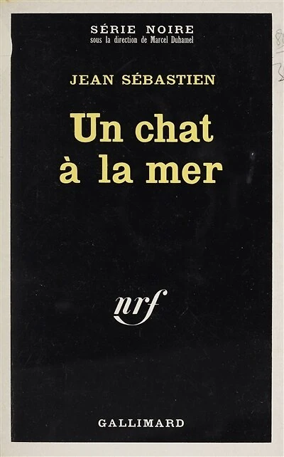 Un chat à la mer