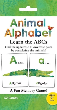 Animal Alphabet Memory Game