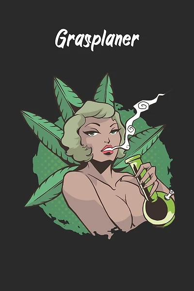 Grasplaner - Sugar Babes Bong: perfektes Geschenk für Weed Liebhaber, Kiffer, Raucher mit nützlichem Zusatzinhalt - 120 Seiten - Ausfüllbuch - 6 x 9 Zoll (15,24 x 22,86 cm)