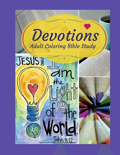 Adult Coloring Bible Study: Devotions