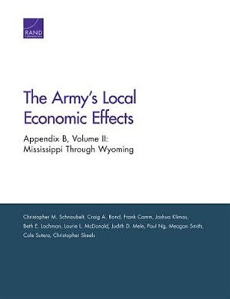 The Army's Local Economic Effects