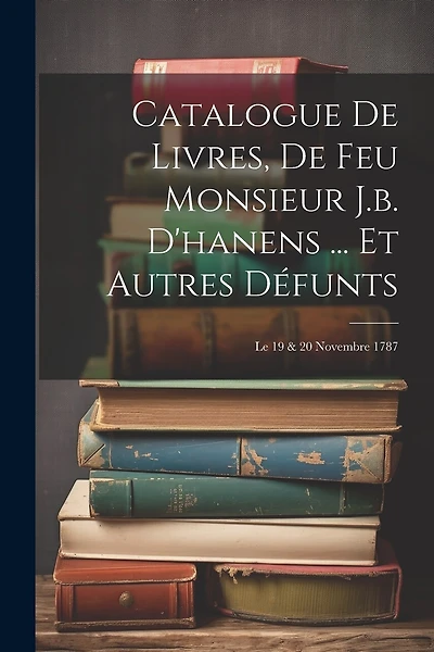 Catalogue De Livres