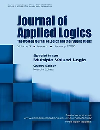 Journal of Applied Logics - The IfCoLog Journal of Logics and their Applications: Volume 7, Issue 1, January 2020: Special Issue: Multiple Valued Logic