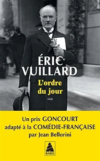 L' ordre du jour: récit
