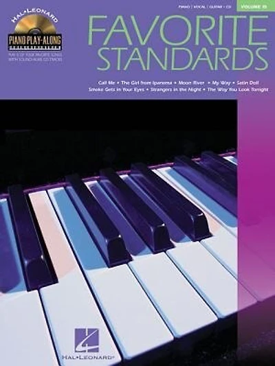 Favorite Standards: Piano Play-Along Volume 15