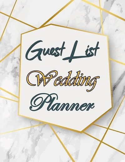 Guest List Wedding Planner: Wedding Guest Tracker, Planner List, List Names And Addresses, Wedding Planner