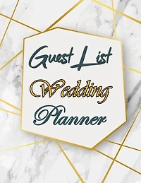 Guest List Wedding Planner: Wedding Guest Tracker, Planner List, List Names And Addresses, Wedding Planner